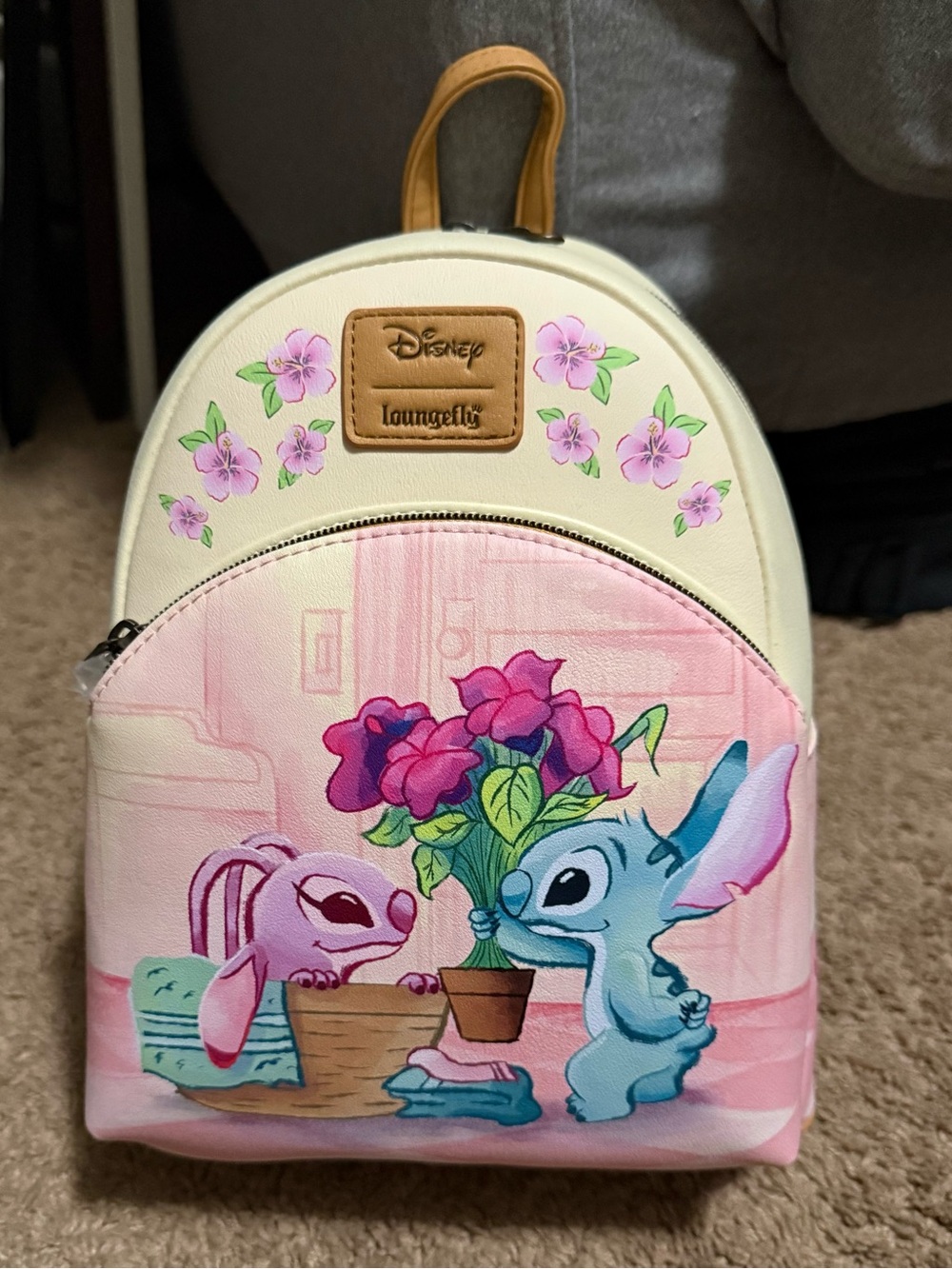 Disney Stitch and Angel Loungefly Backpack - New with Tags